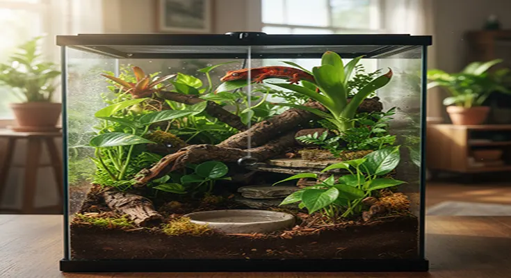 Nature in a Box: How to Design a Stunning (and Self-Cleaning) Bioactive Home for Your Crested Gecko