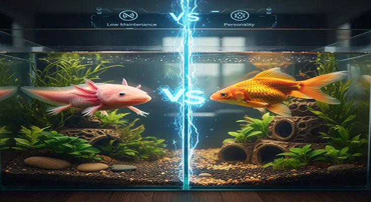 The Aquatic Showdown: Why the Viral Axolotl Might (or Might Not) Be Better Than a Goldfish